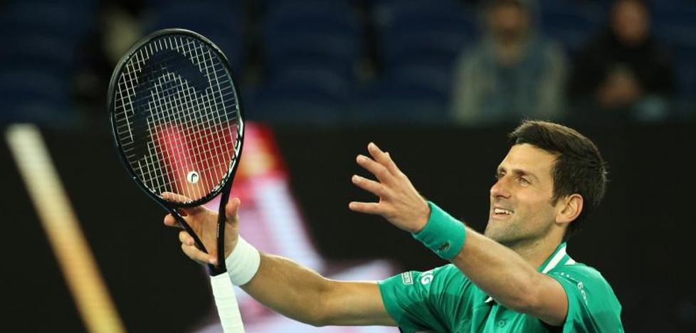 Djokovic lands on his Australian debut