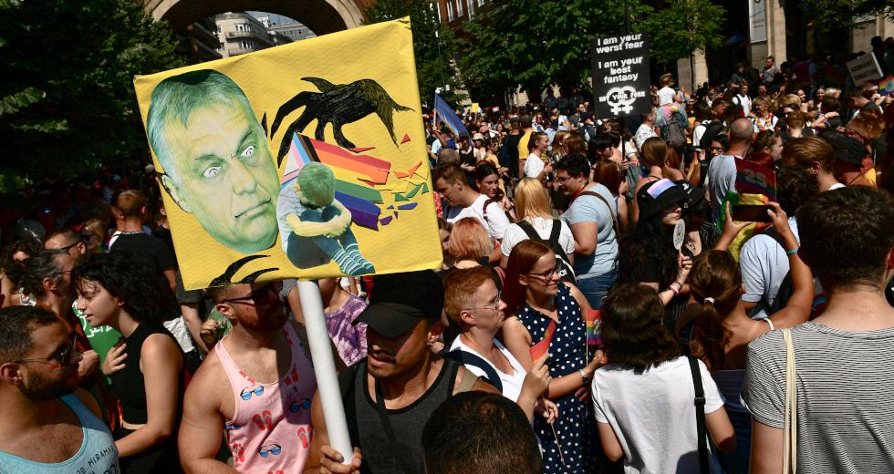 Pride: Thousands in Budapest send a raucous message to homophobic Orban