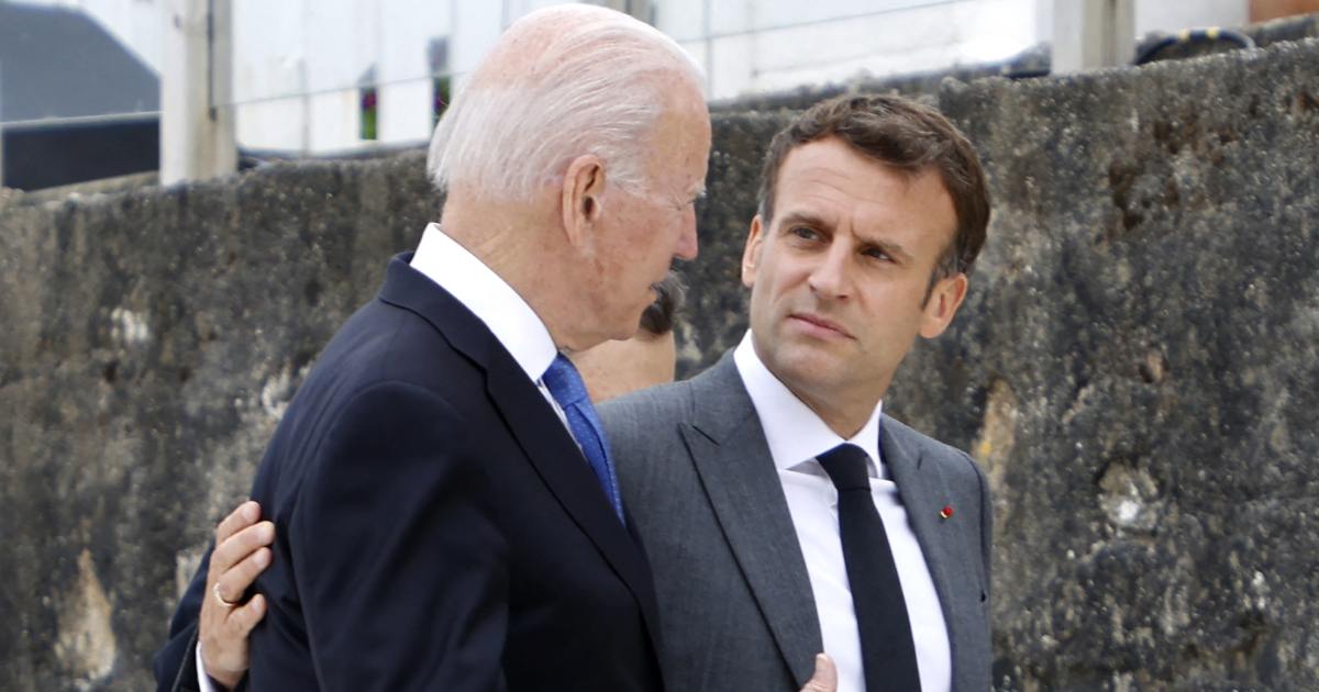 Macron and Biden settle a dispute over a deal with Australia