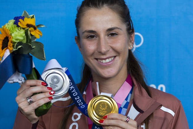 With gold and silver in Tokyo, Benchik was the Swiss face of the Summer Olympics. 