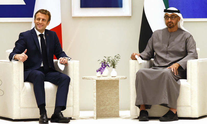 From the Raval to the Louvre through Energy Millionaire Macron contracts in the UAE