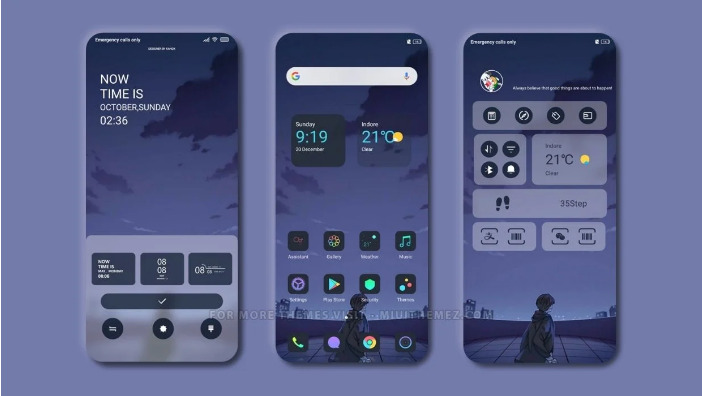 These themes will completely redesign your Xiaomi / Redmi / POCO phone