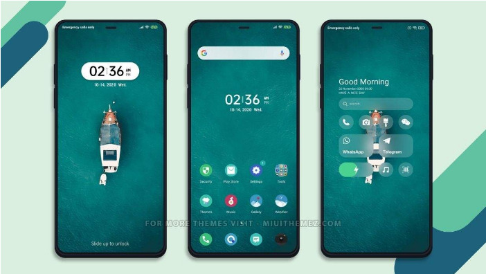 These themes will completely redesign your Xiaomi / Redmi / POCO phone