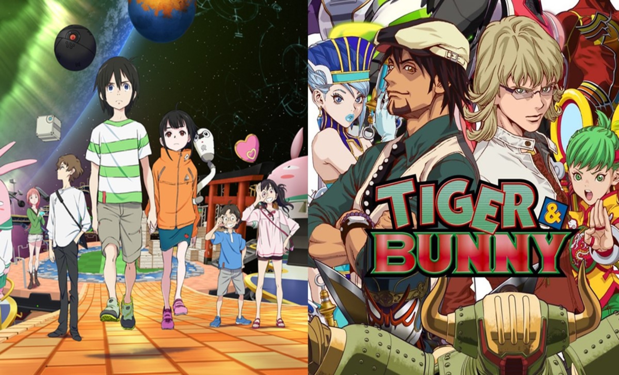 New trailers for The Orbital Children and Tiger & Bunny 2