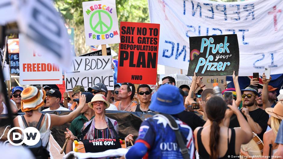 New protests in Australia against COVID-19 vaccines |  world |  DW