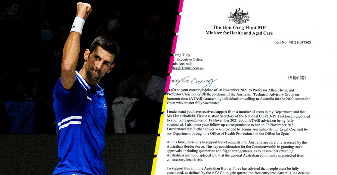 Australia tennis mistake triggers Djokovic deportation