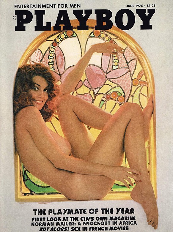 Marilyn Lange on the cover in June 1975.