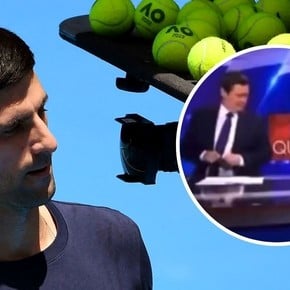 They didn't know their mics were on and they insulted Djokovic