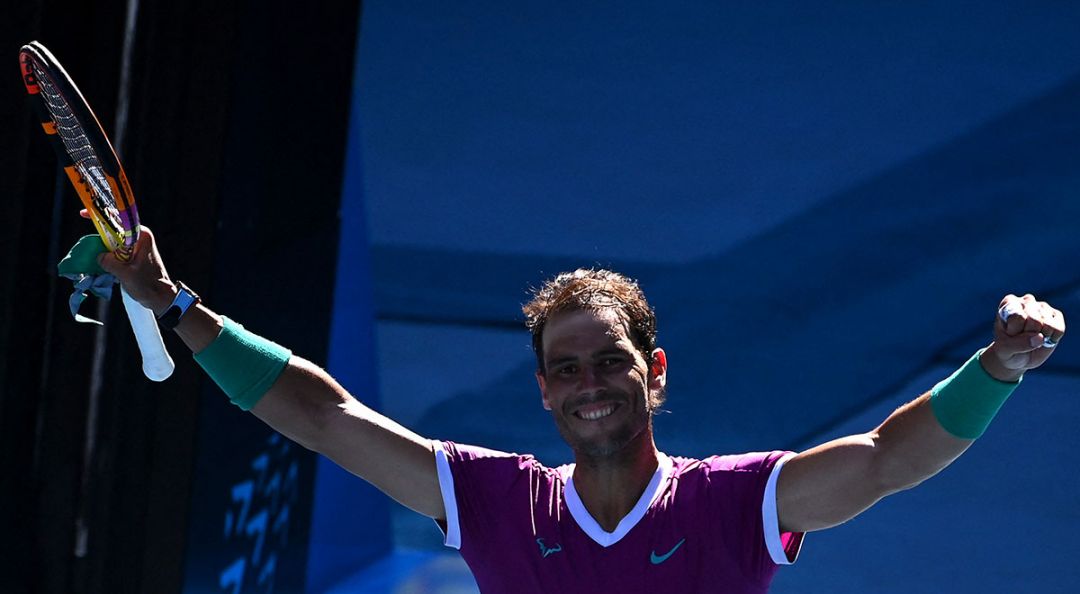 Nadal settles into the quarter-finals in Australia