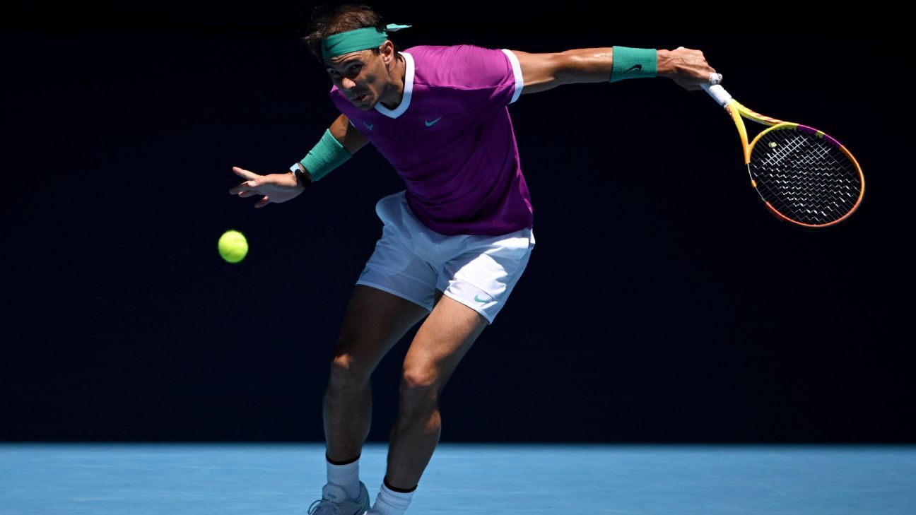 Rafael Nadal continues to grow in Australia