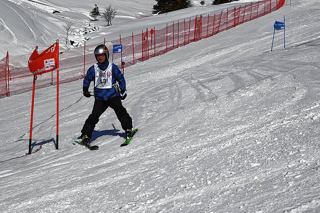 Alpine skiing will also be one of the sports that athletes will compete in in 2023 - as is the case here at the 2016 Special Olympics in Toddaterburg.